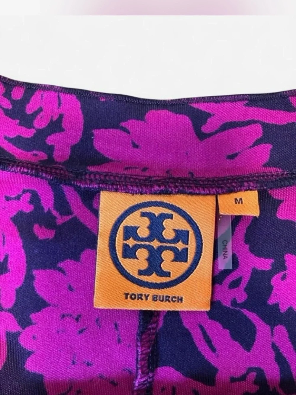 Tory Burch figure skimming